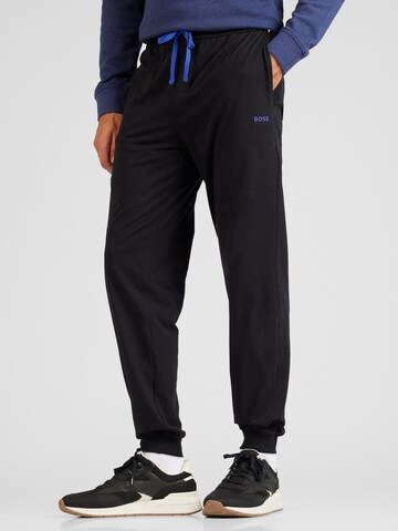 BOSS Black Tapered Trousers 'Mix&Match' in Black: front