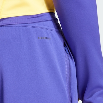 ADIDAS PERFORMANCE Slim fit Workout Pants 'Real Madrid Tiro 23' in Purple