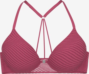 T-shirt Reggiseno 'Harmony Spotlight' di TRIUMPH in rosa: frontale