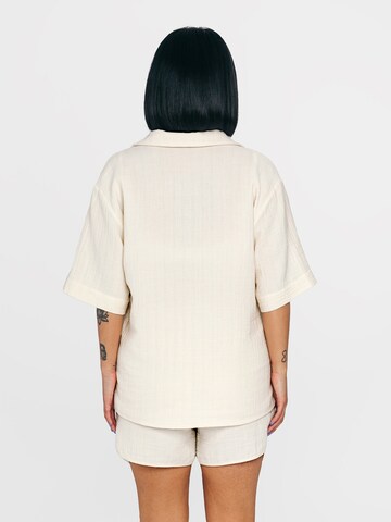 Erlich Textil Regular Fit Hemd in Weiß
