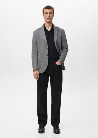 MANGO MAN Slim fit Suit Jacket 'Aneto' in Grey
