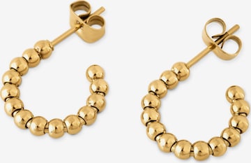 Akitsune Ohrringe 'Delight' in Gold: Vorderseite