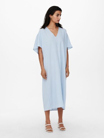 Robe oversize 'BAILEY' ONLY en bleu