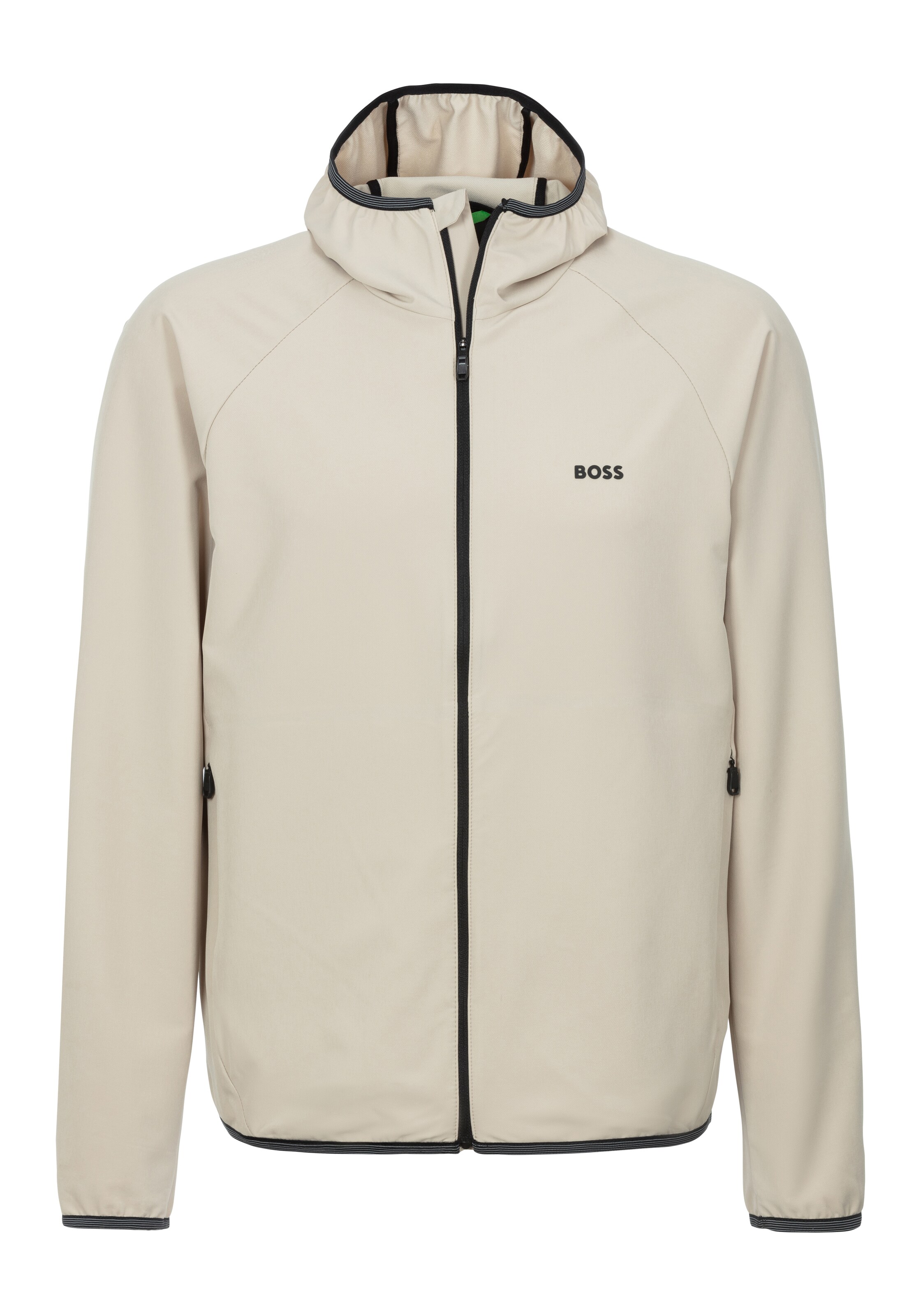 BOSS Between-Season Jacket in Beige: front