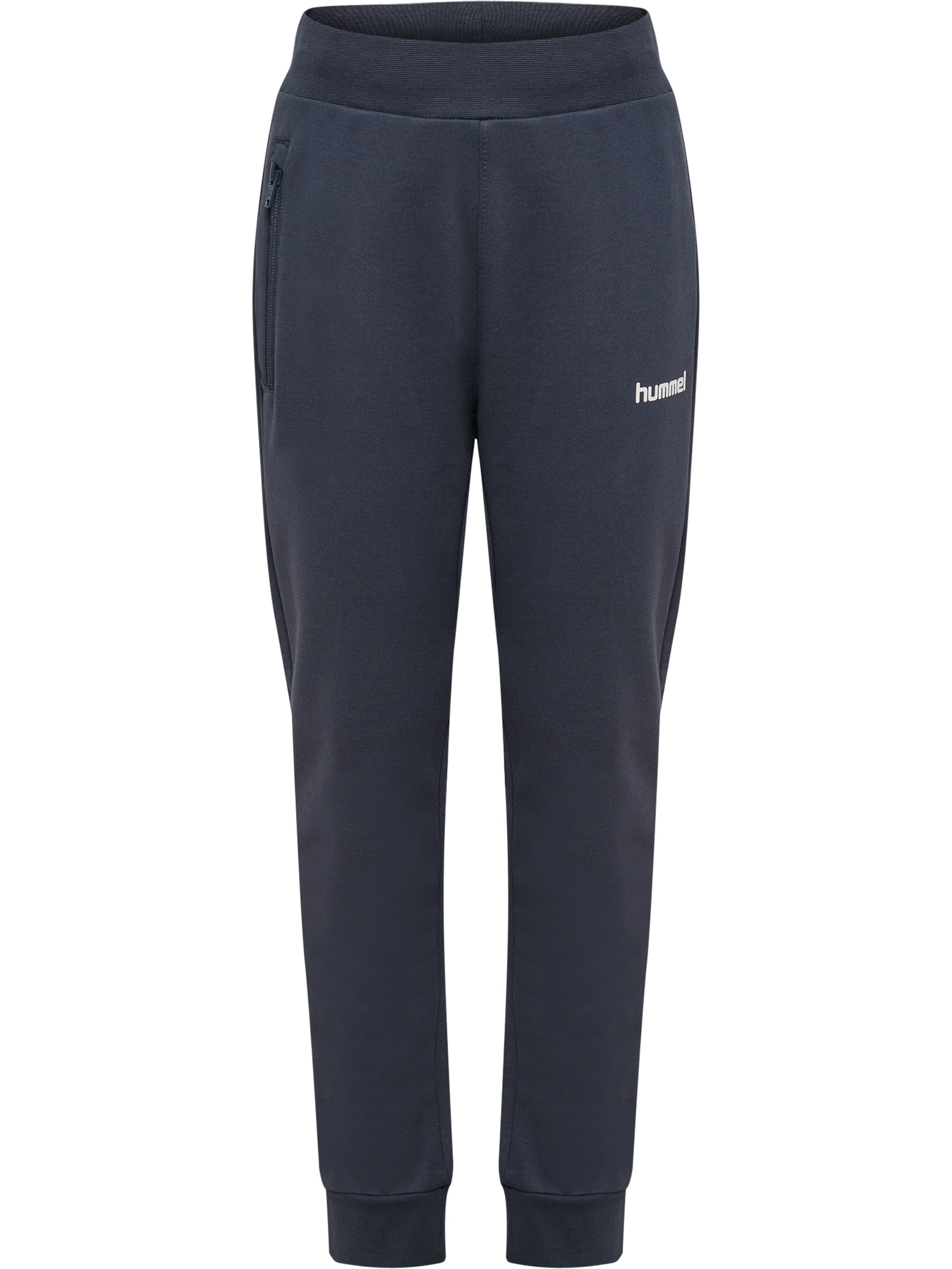 Hummel Workout Pants in Blue: front
