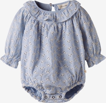 Tutina / body per bambino di Lil'Atelier in blu: frontale