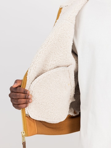 ALPHA INDUSTRIES Winter Jacket 'B-15 Modified' in Beige