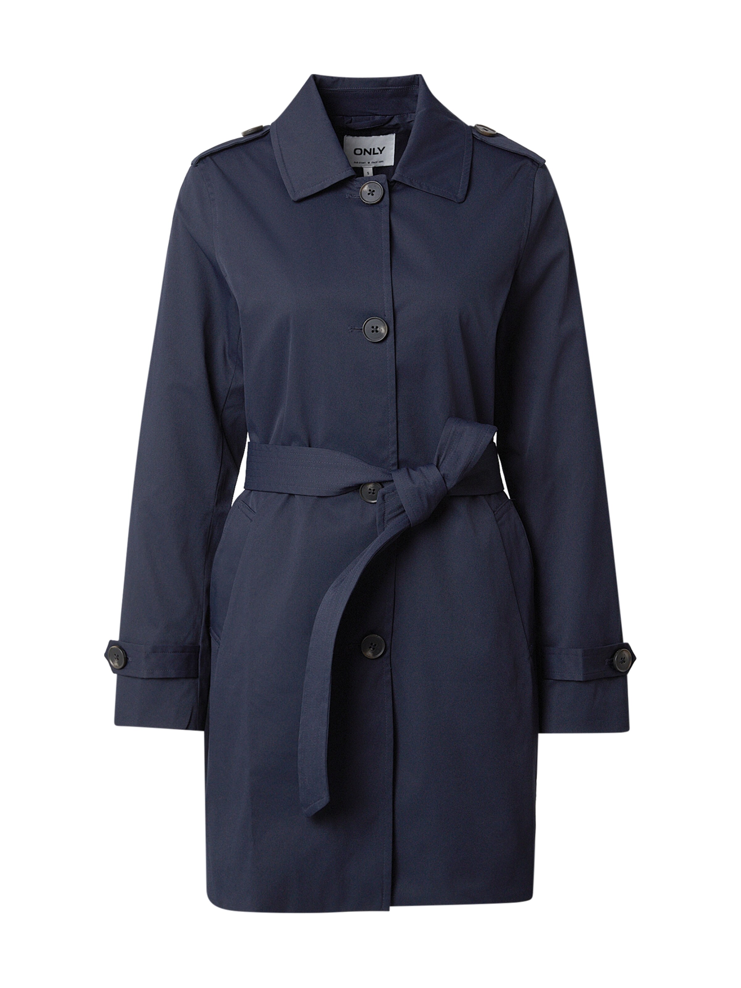 ONLY Between-Seasons Coat 'ONLDISA' in Grey: front