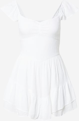 Abito di HOLLISTER in bianco: frontale