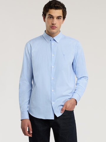 Trussardi Regular Fit Hemd‌‌ in Blau