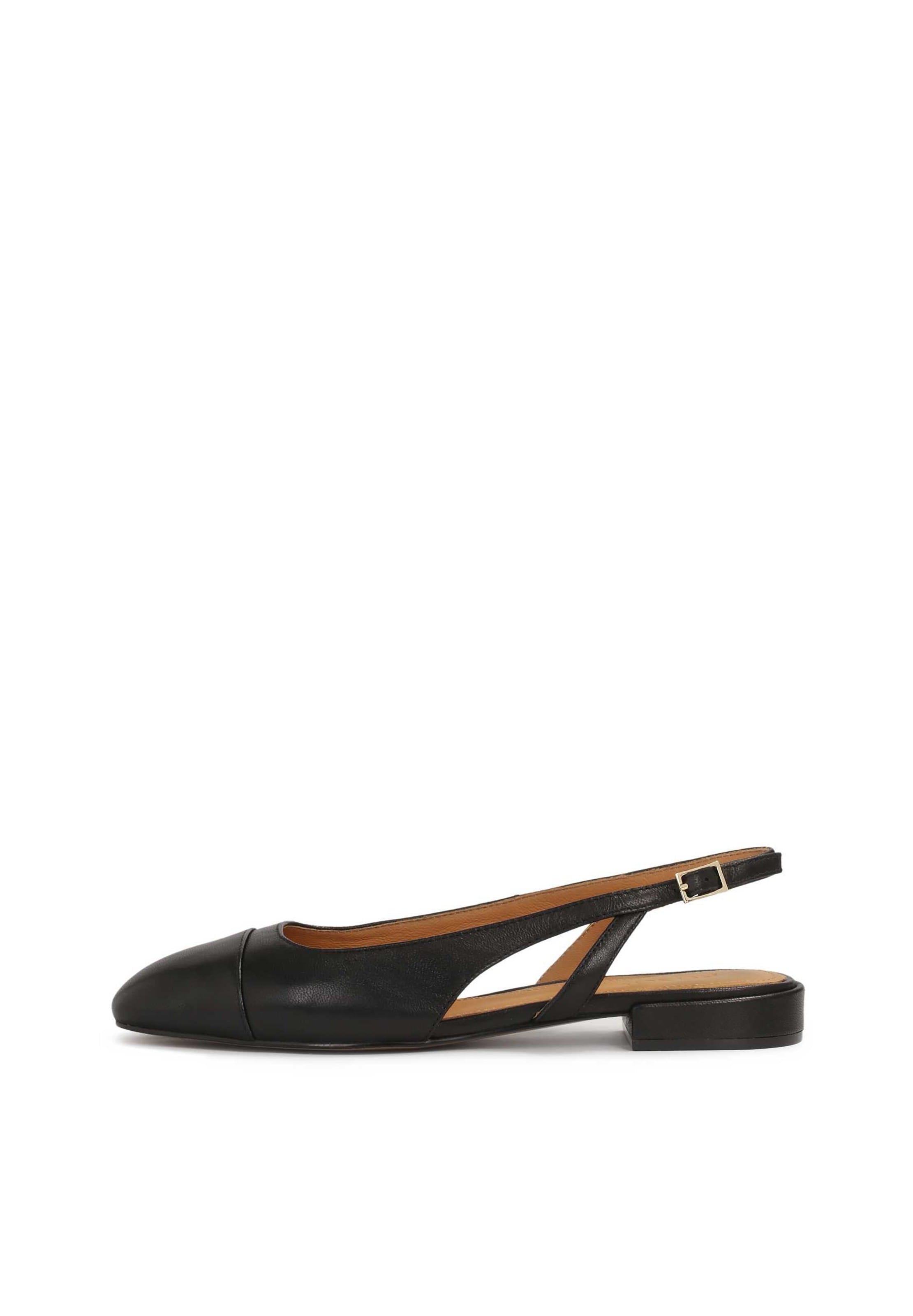 Kazar Ballerina in Schwarz: Vorderseite