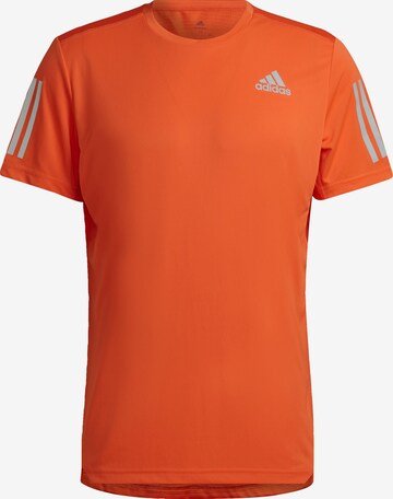 ADIDAS SPORTSWEAR Performance Shirt 'Own the Run' in Orange: front