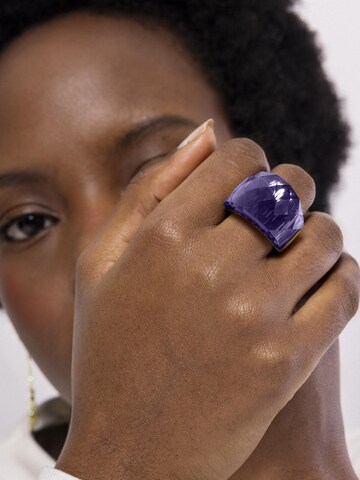 Luxenter - Anillo 'Fadino' en lila