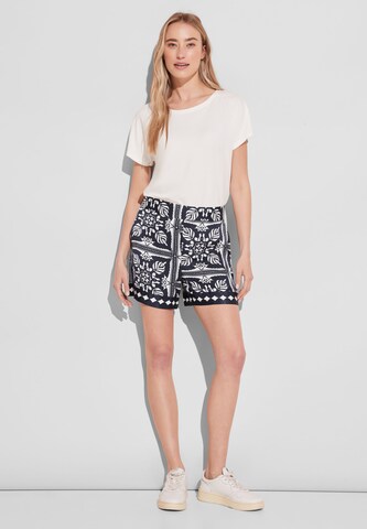 STREET ONE Loosefit Shorts in Blau