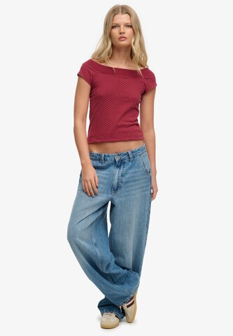 T-shirt 'Athletic' Superdry & Co en rouge