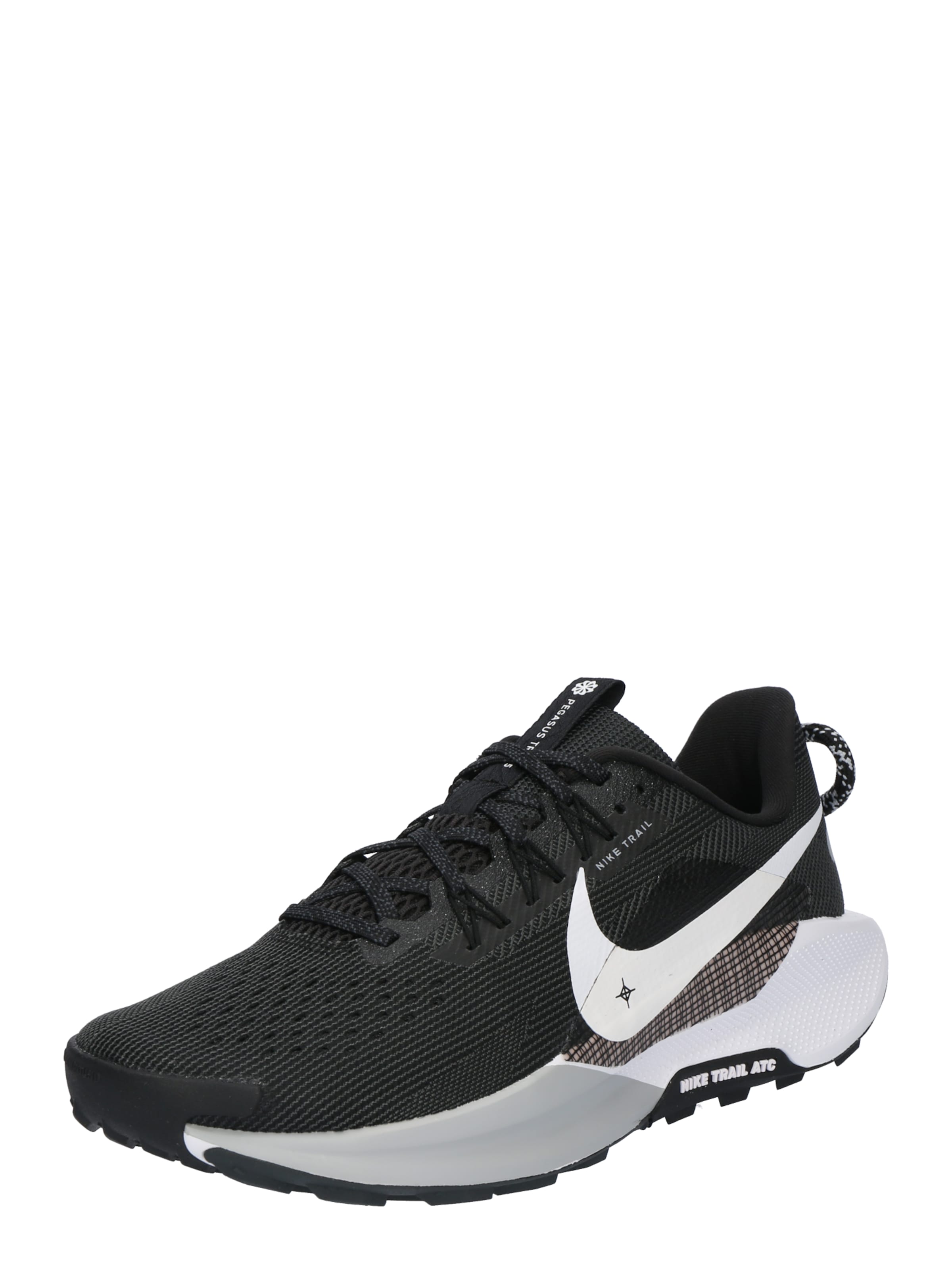 NIKE Běžecká obuv 'ReactX Pegasus Trail 5' – černá: přední strana