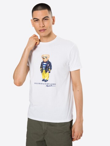 Polo Ralph Lauren Tričko – bílá: přední strana