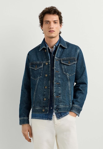 Giacca di mezza stagione 'Albion Trucker' di Pepe Jeans in blu: frontale