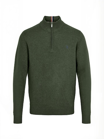 U.S. POLO ASSN. Trui ' UMKevin ' in Groen: voorkant