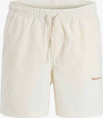 balta JACK & JONES Maudymosi trumpikės 'JPSTMAUI': priekis