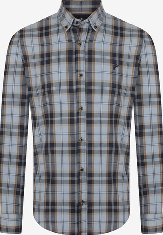 DENIM CULTURE Button Up Shirt 'Kendall' in Blue: front