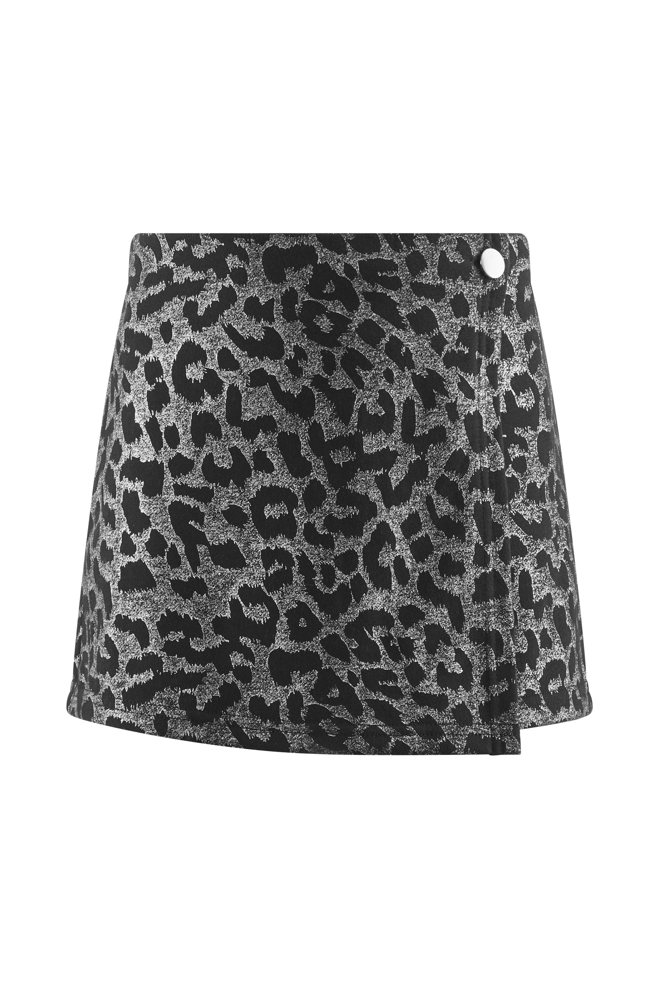 happy girls - Falda en negro: frente