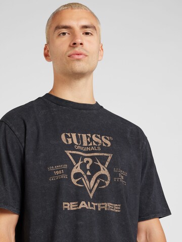 GUESS Originals T-Shirt in Schwarz