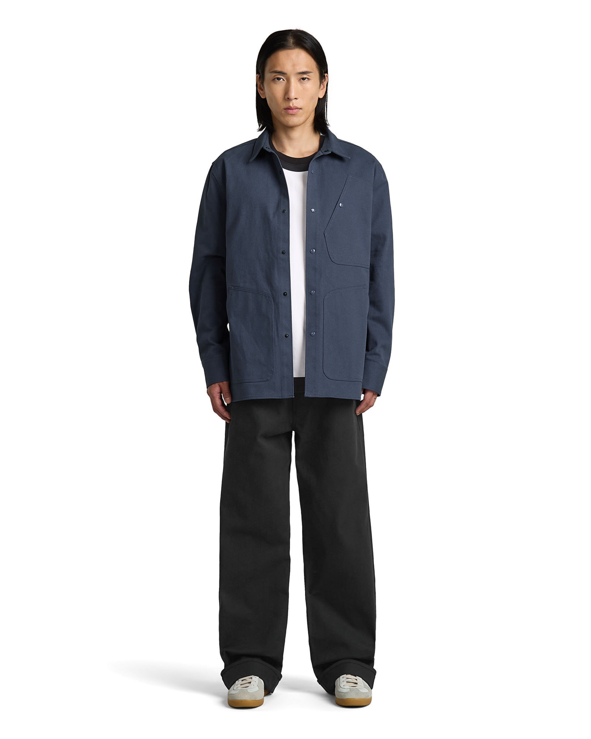 G-STAR Loosefit Hose 'MN Type 96' in Schwarz