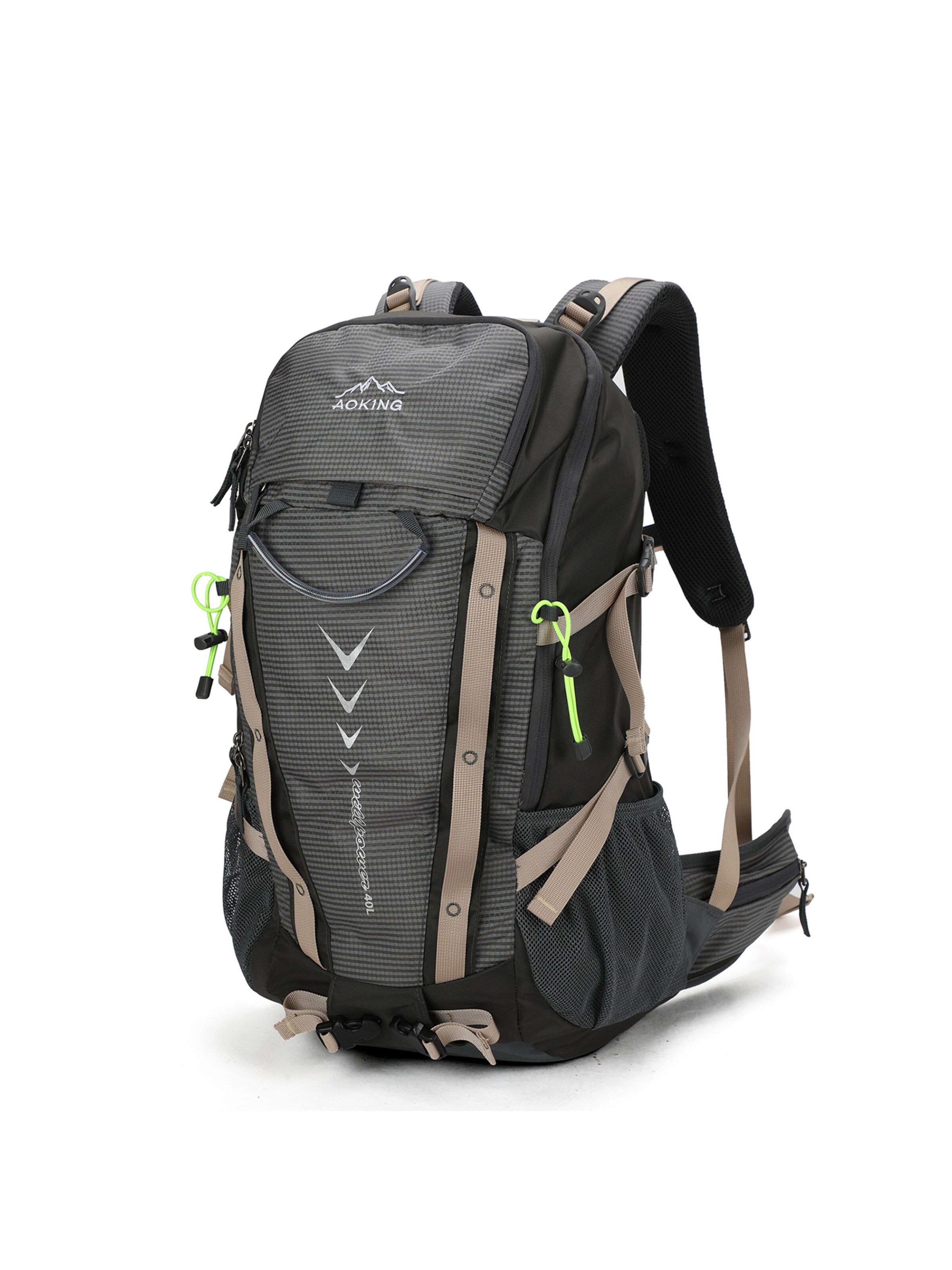 Aoking Rucksack in Grau: Vorderseite