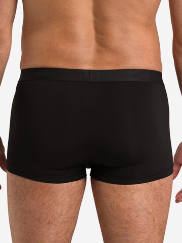 Hanro Boxershorts 'Micro Touch'‌‌‌‌‌‌‌‌‌‌ in Schwarz