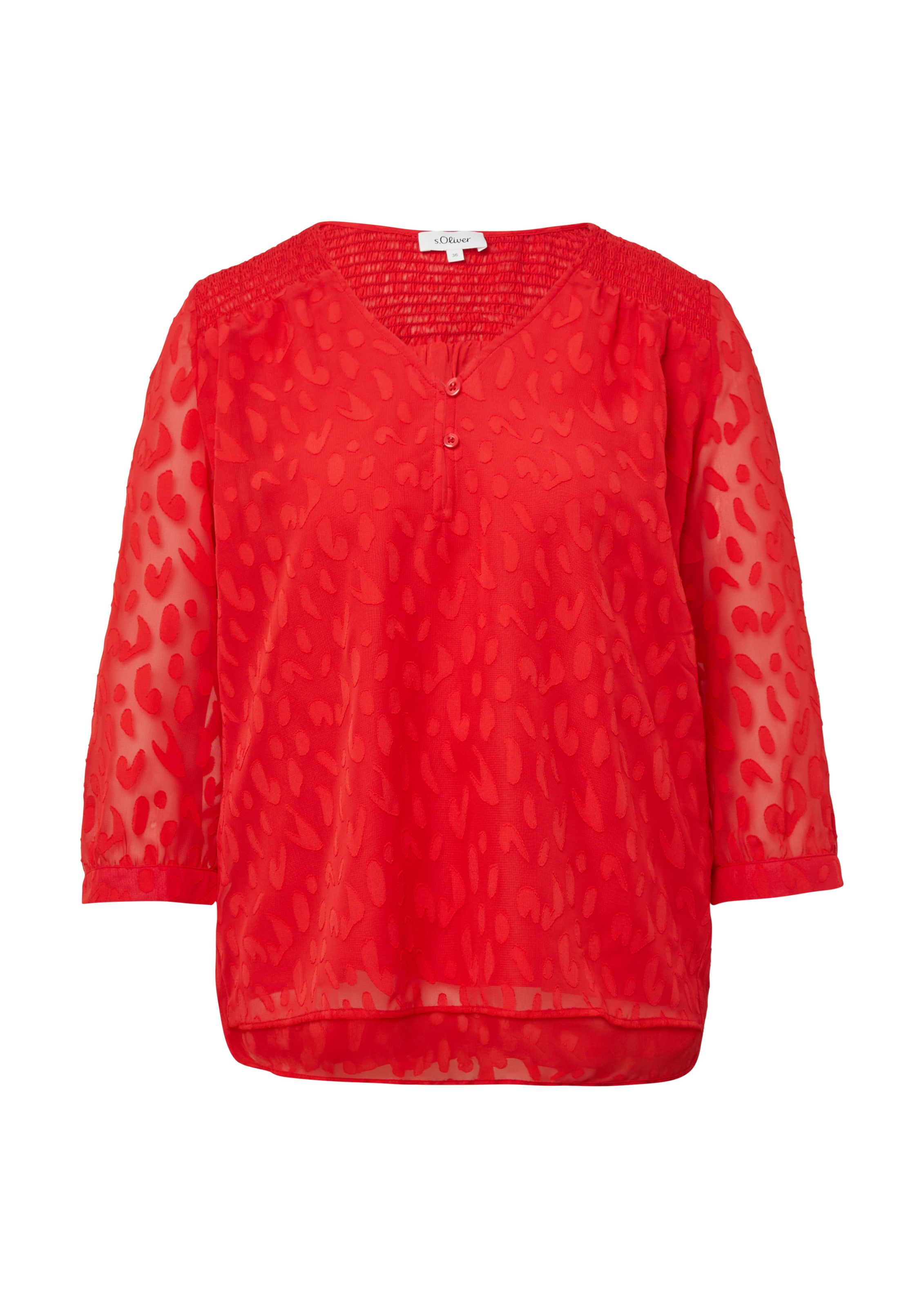s.Oliver Blouse in Red: front