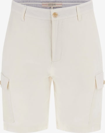 GUESS Regular Shorts in Weiß: Vorderseite