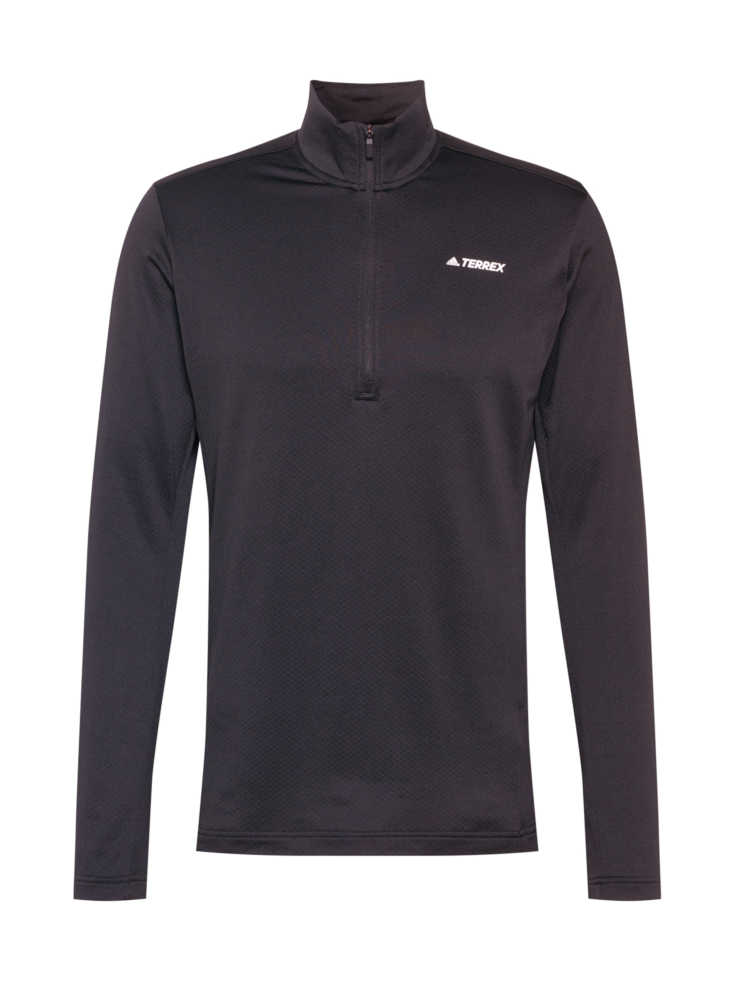 Sportinis megztinis 'Everyhike Fleece' iš ADIDAS TERREX, spalva – juoda, Prekių apžvalga