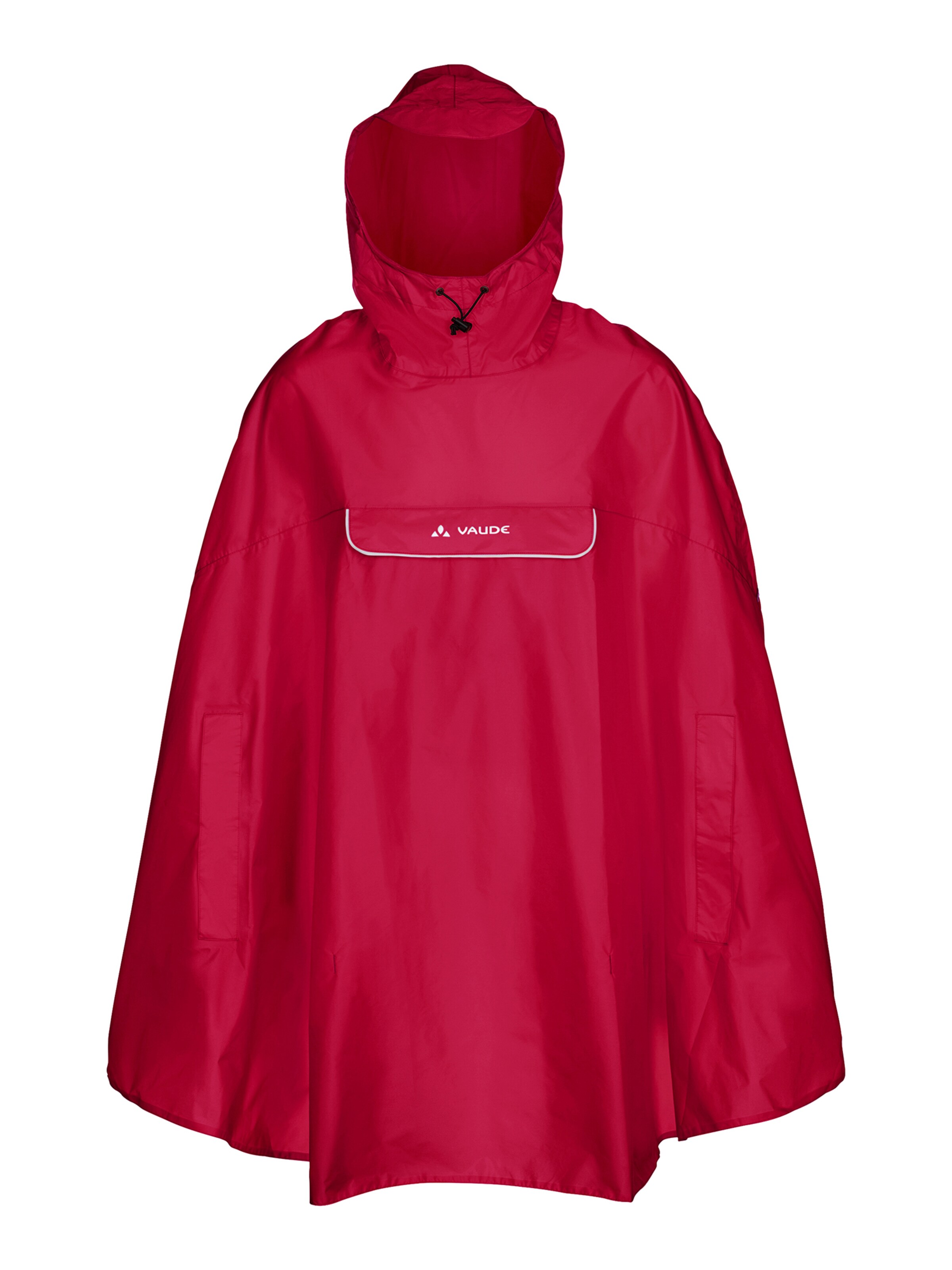 VAUDE Outdoorjas 'Valdipino' in Rood: voorkant