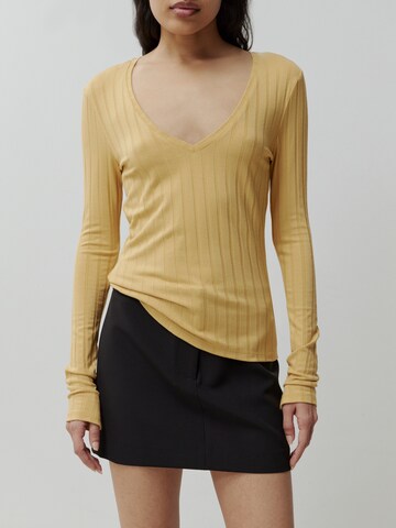 EDITED Shirt 'Elin' in Yellow: front