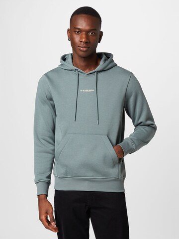 G-Star RAW Sweatshirt in Groen: voorkant