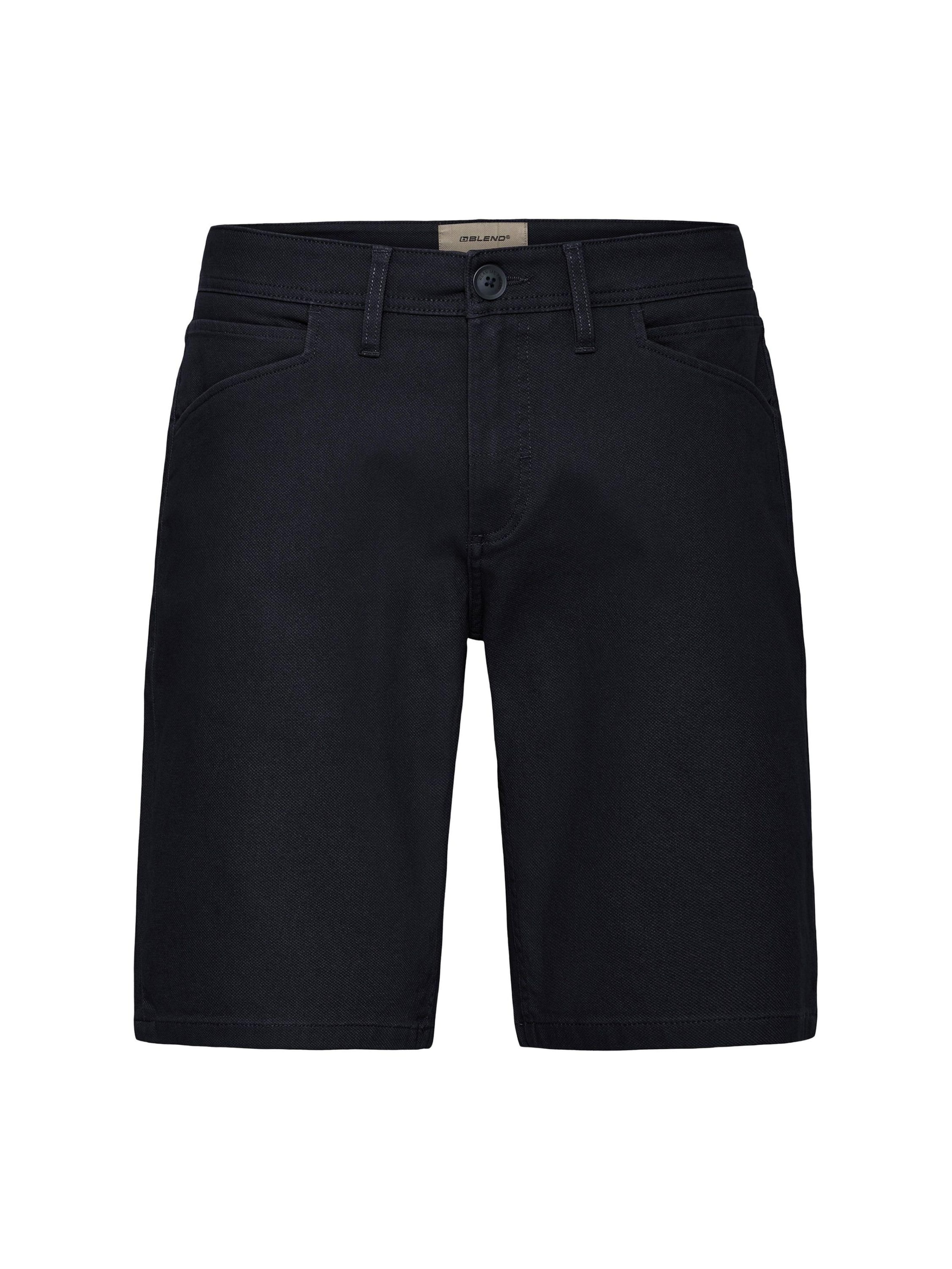 Pantalon chino ' BHStipo ' BLEND en noir : devant
