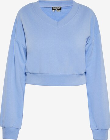 ROCKEASY Sweatshirt in Blue: front