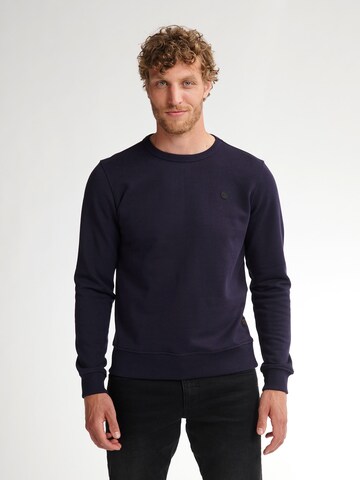 Petrol Industries Sweatshirt in Blue: front