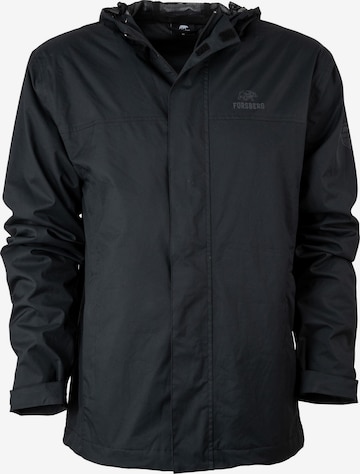 FORSBERG Performance Jacket 'Vatten Allwetterjacke' in Black: front