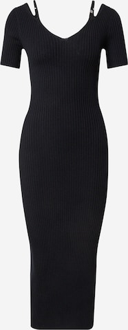 Robes en maille 'Shaty' HUGO en noir : devant