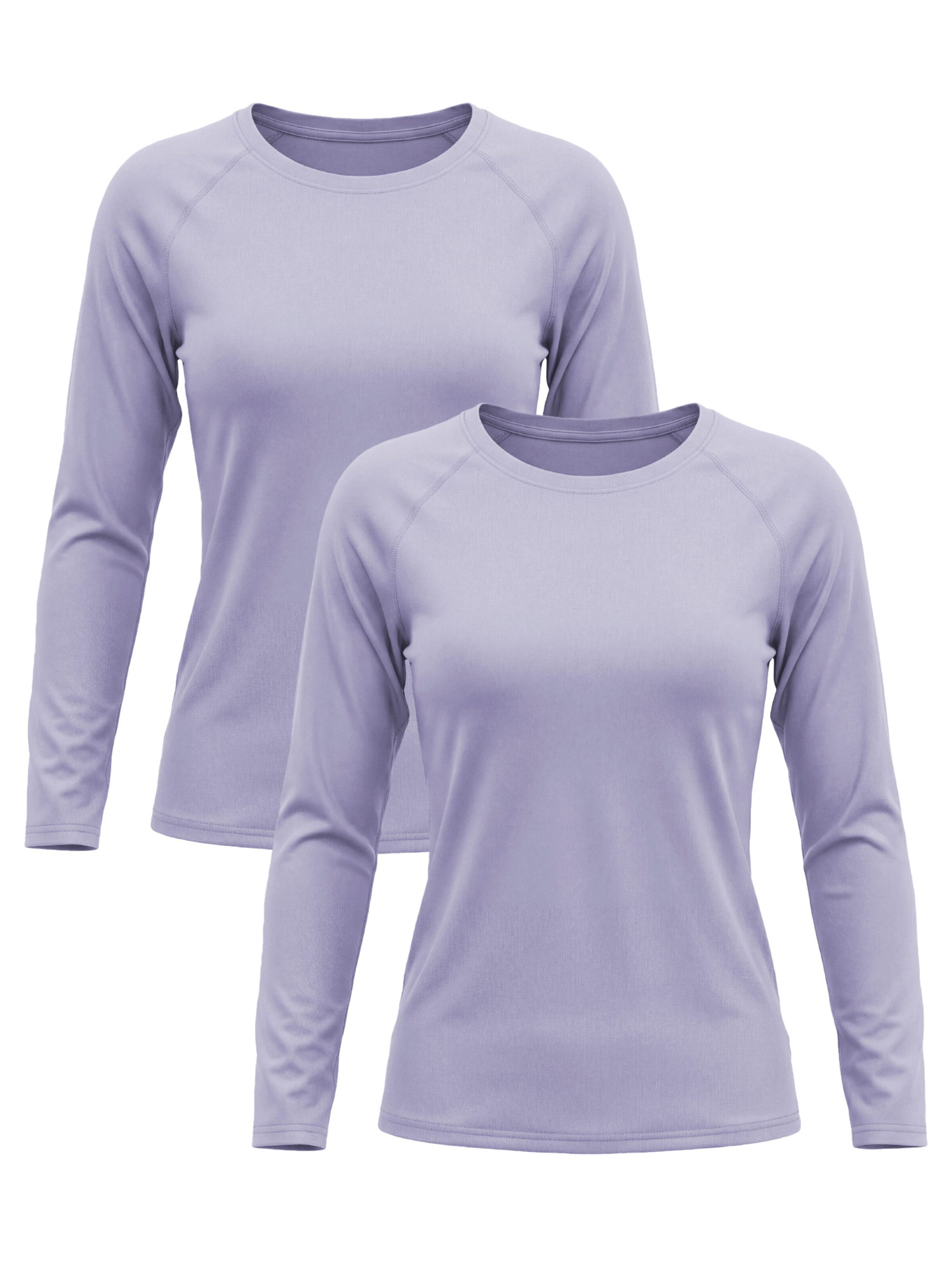 MEETWEE Shirt 'UPF 50+' in Lila: voorkant