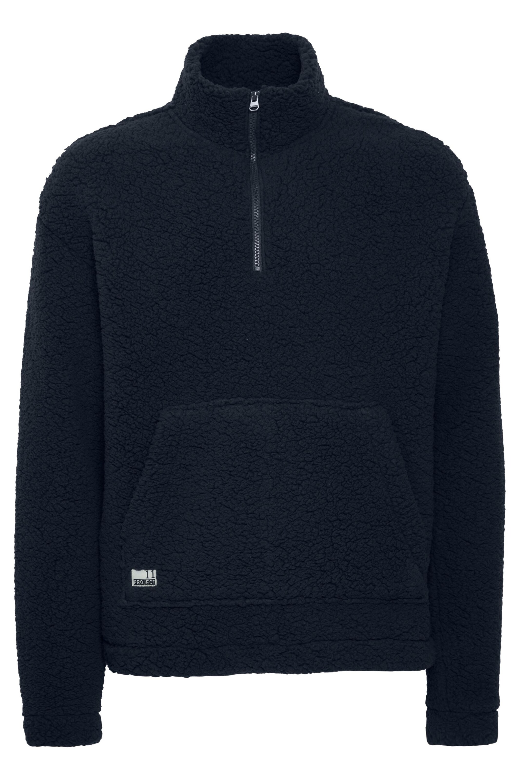 11 Project Pullover 'Denes' in Blau: Vorderseite