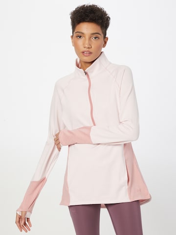 UNDER ARMOUR Sportsweatshirt in Pink: predná strana