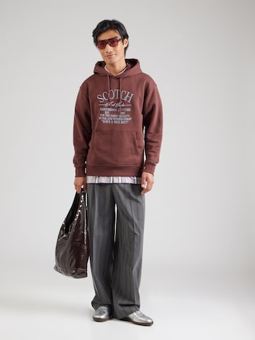 Felpa di SCOTCH & SODA in marrone