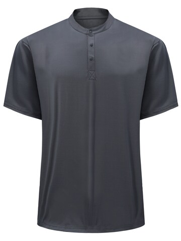 ALLTHEMEN Shirt 'Atmen'‌‌‌‌ in Grau: Vorderseite