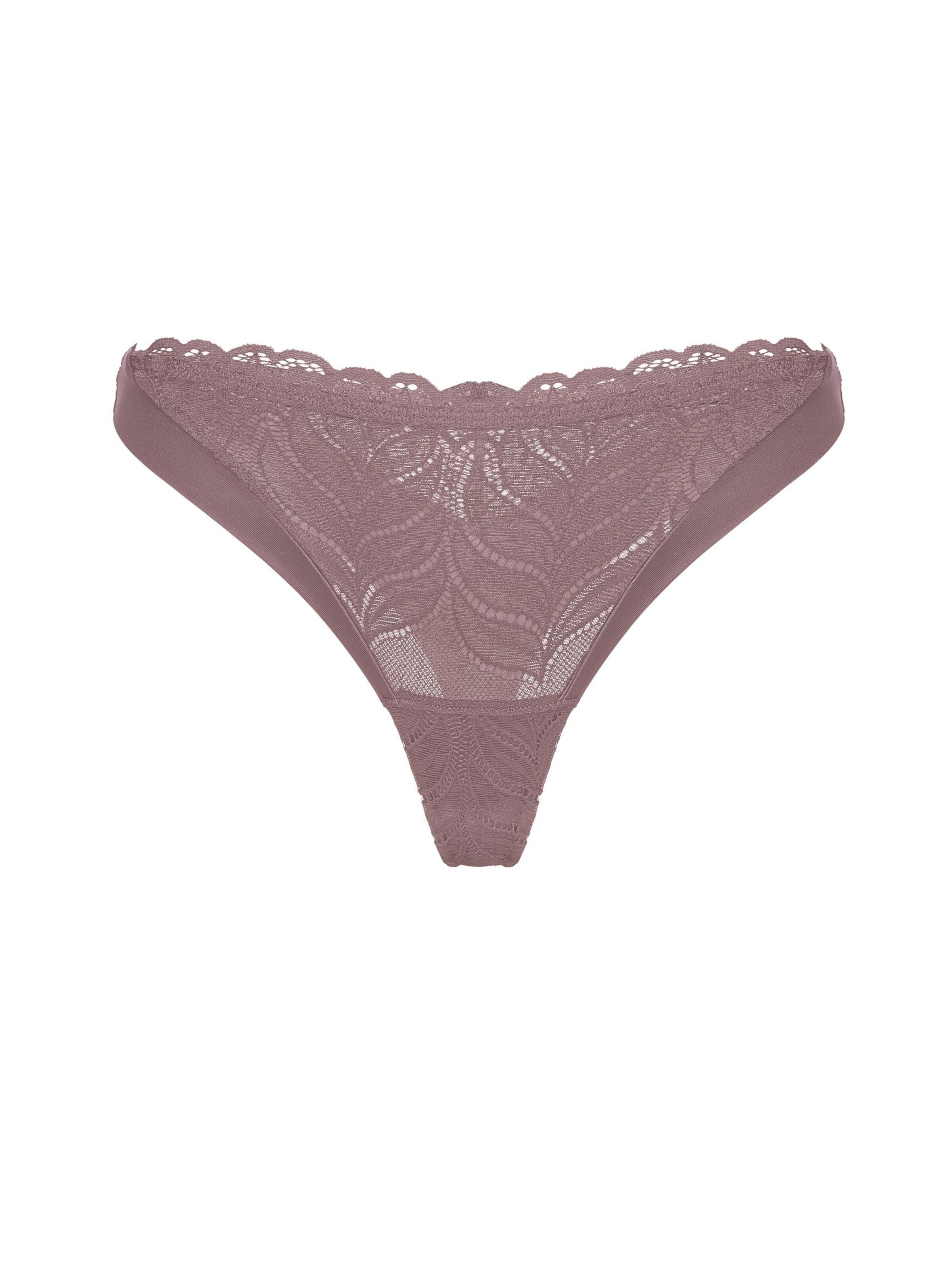 ESOTIQ Thong 'AURORA' in Beige: front