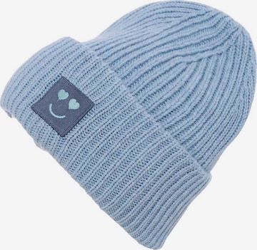 Zwillingsherz Beanie in Blue: front