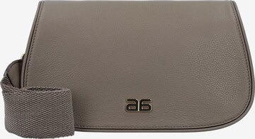 ABRO Crossbody Bag 'Clara' in Grey: front