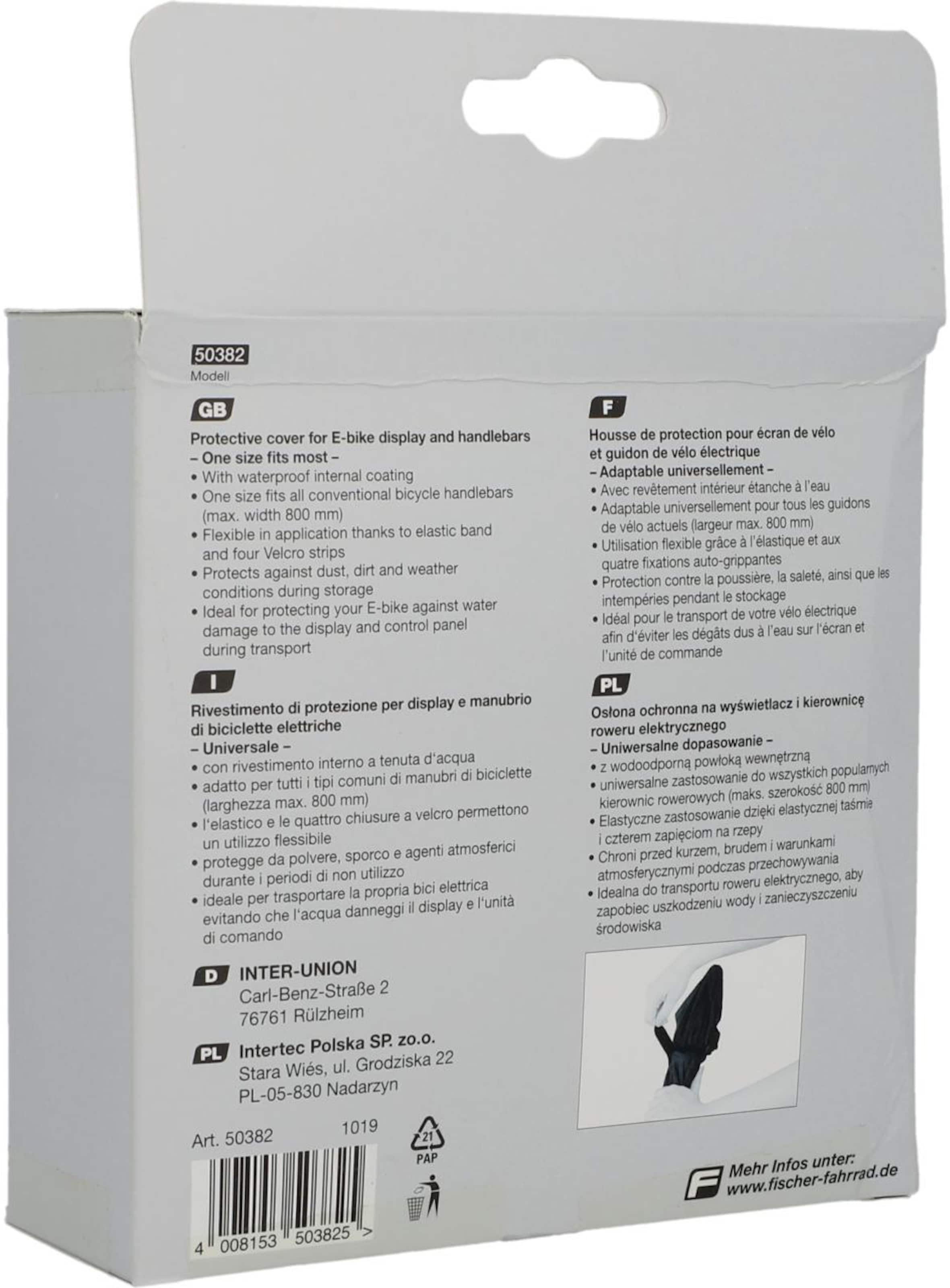 FISCHER Fahrräder Pillow in Black